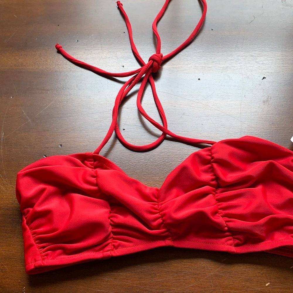 NWT Rachel Pally Seychelles‎ Bikini Top in Punch XS - Picture 5 of 8